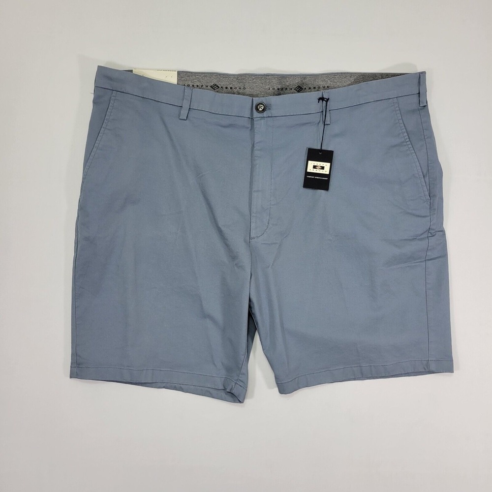 Joseph Abboud Men's‎ Flat Front Shorts Gray Size 44 JA FF SHORT NEW